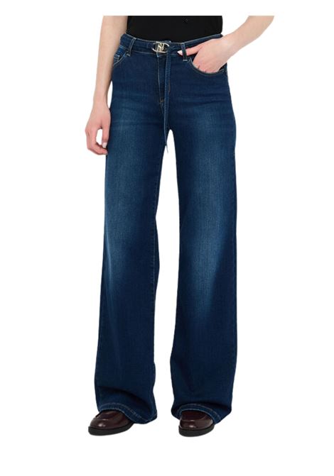 Jeans flare con cintura DENIM BLU Liu Jo | UF5100D02647L951